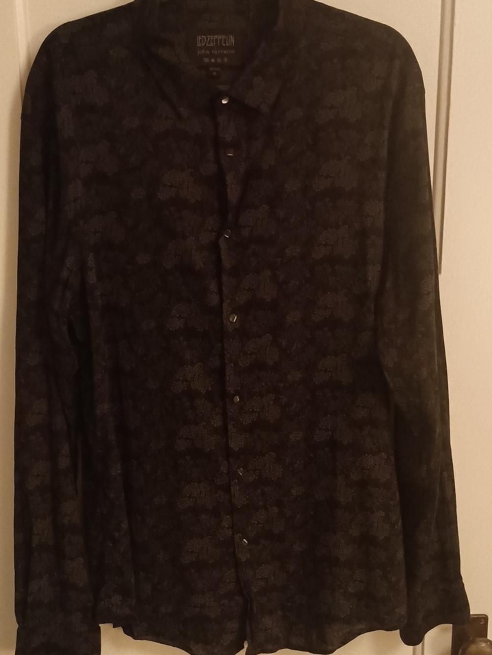 Led Zeppelin X John Varvatos 50th Anniversary Capsule Collection Shirt